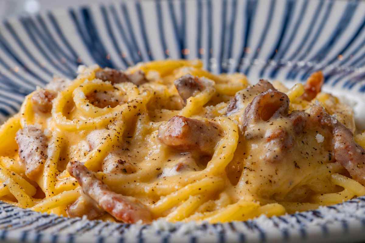 tonnarelli alla carbonara