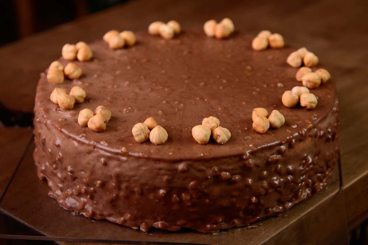 torta cioccolato e nocciole