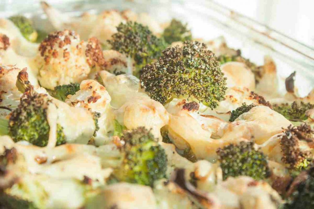 broccoli gratinati visti da vicino