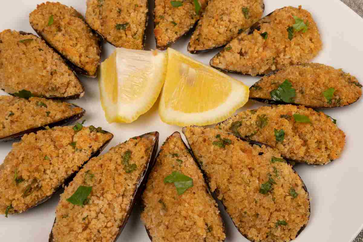 Cozze al forno