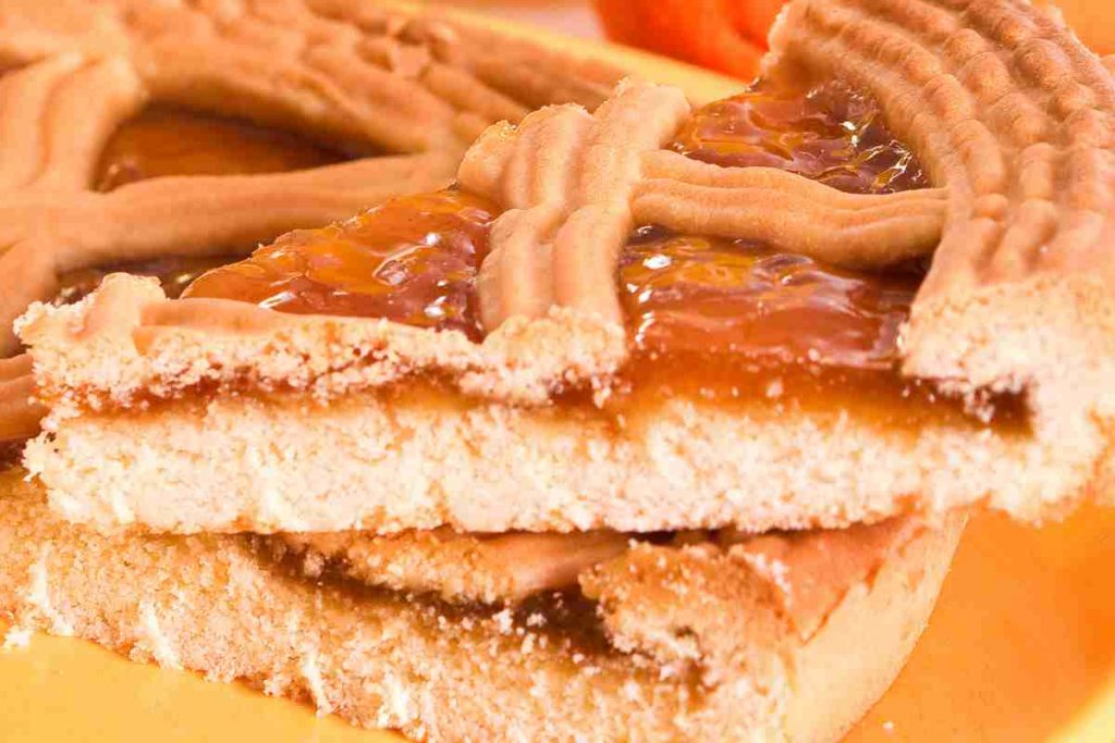 fette di crostata alla marmellata
