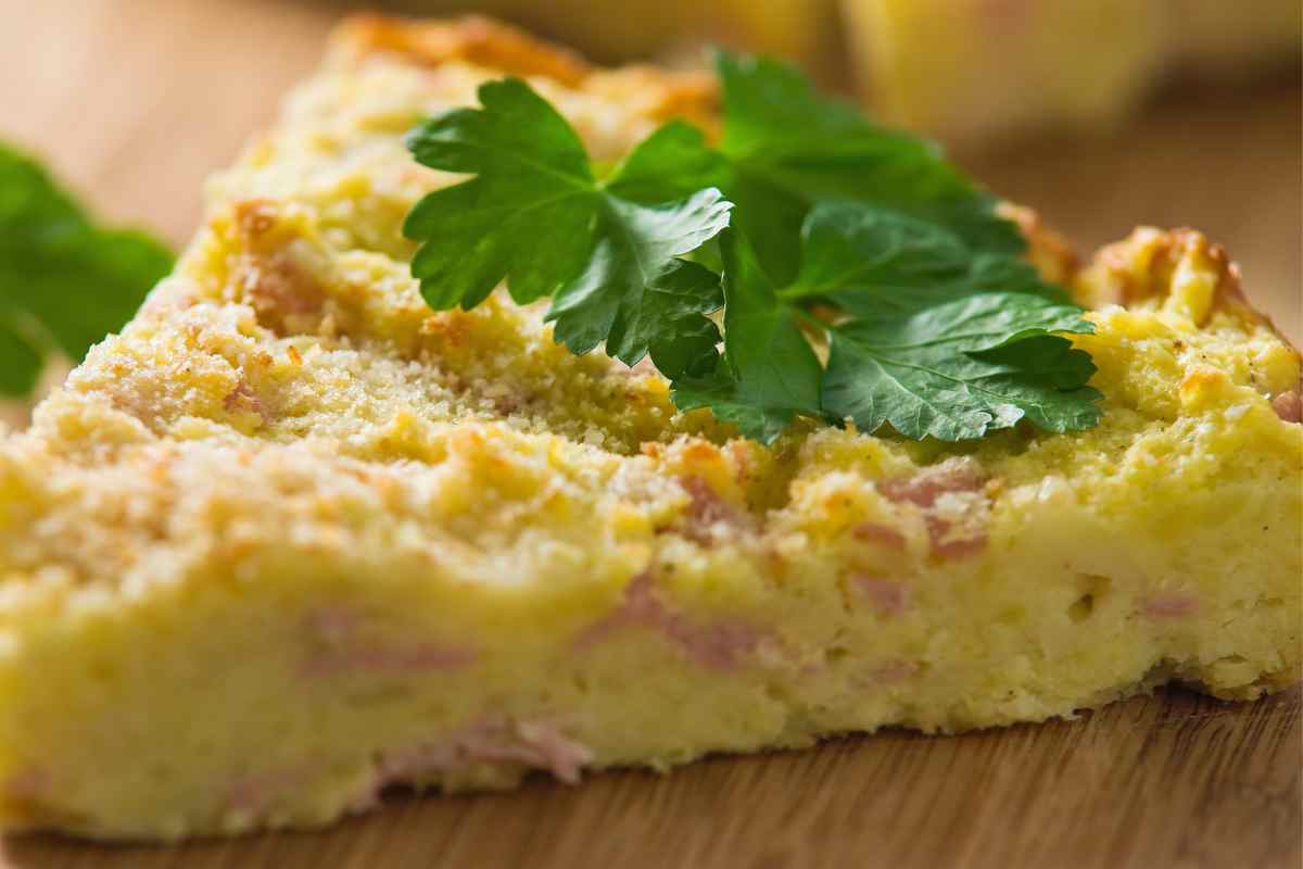Gateau di patate senza glutine