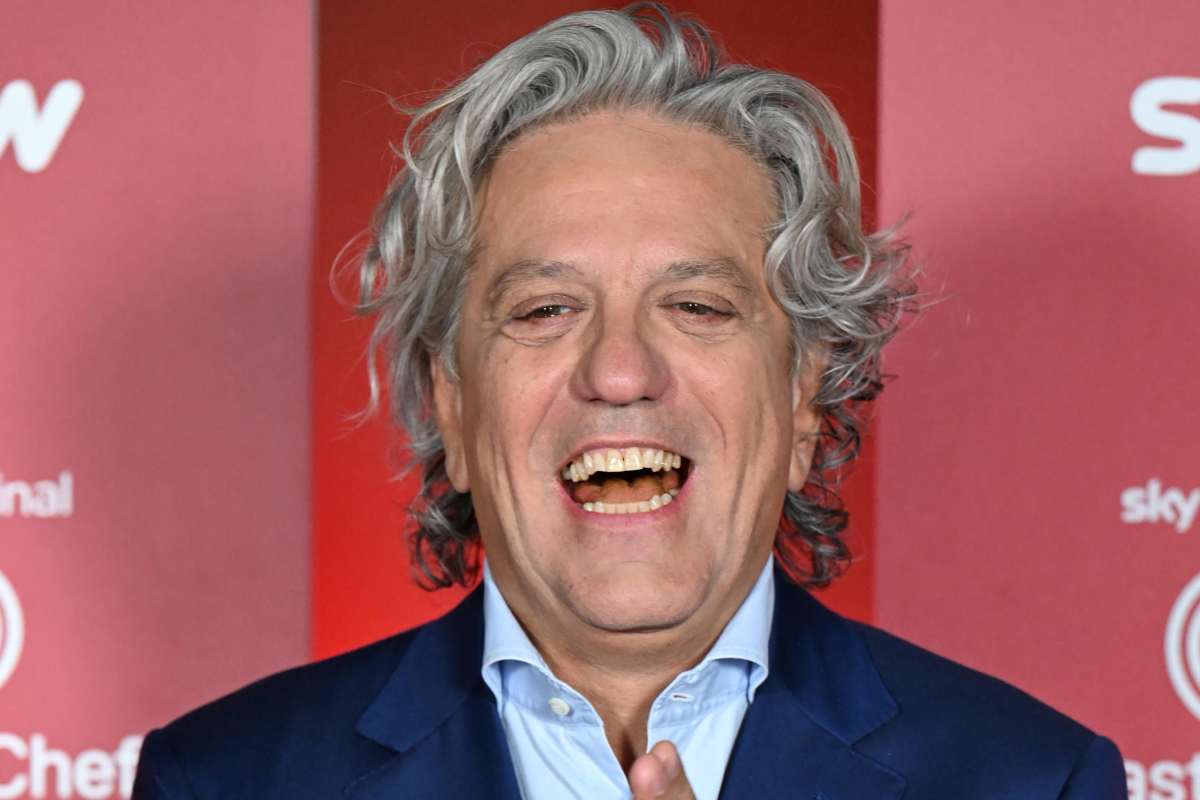 Giorgio Locatelli che ride