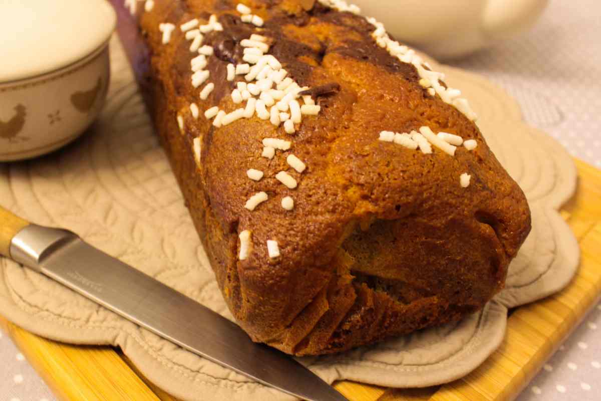 Plumcake variegato zucca