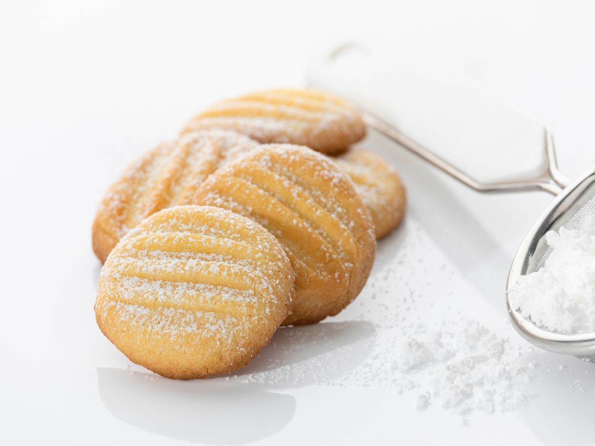 biscotti di frolla striati