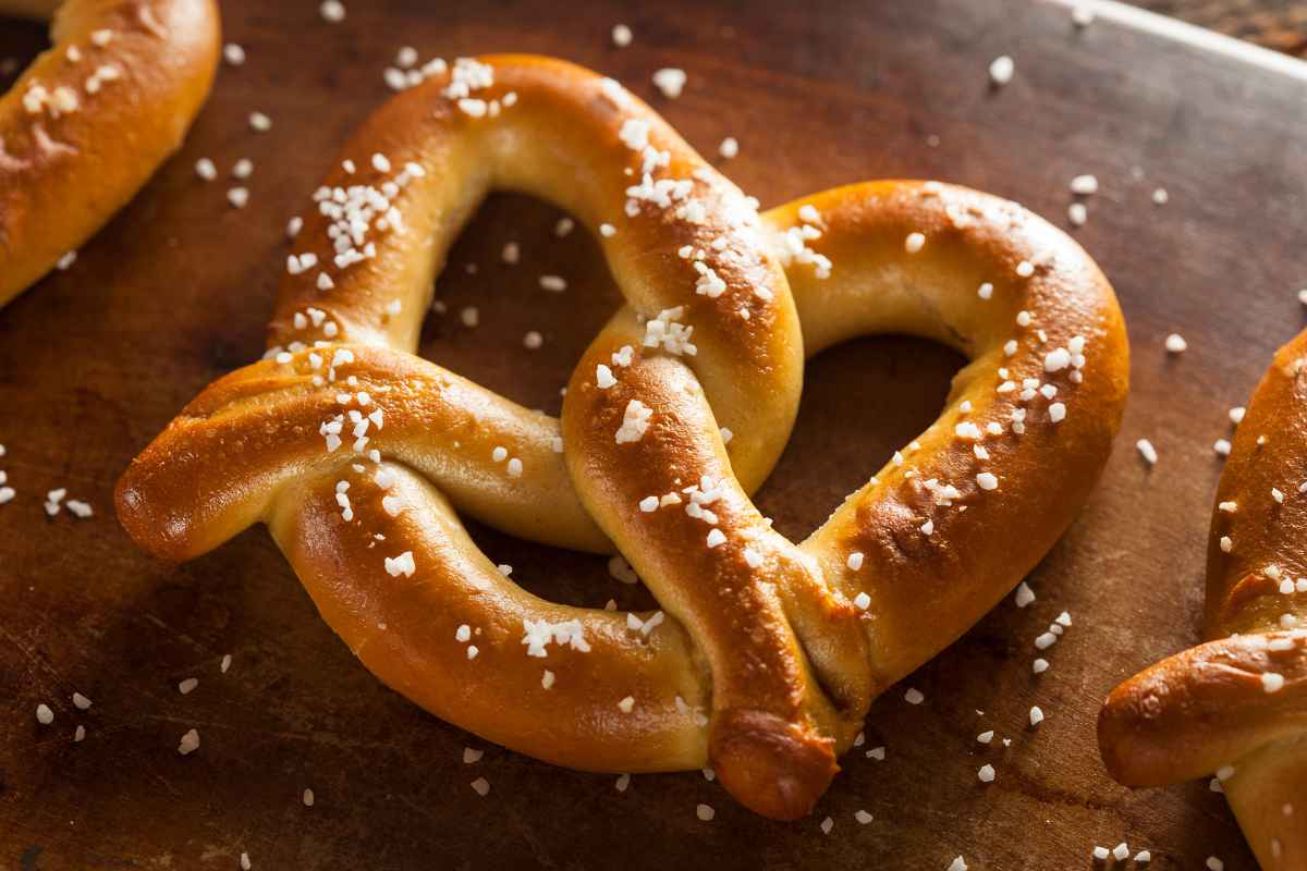 bretzel con sale grosso