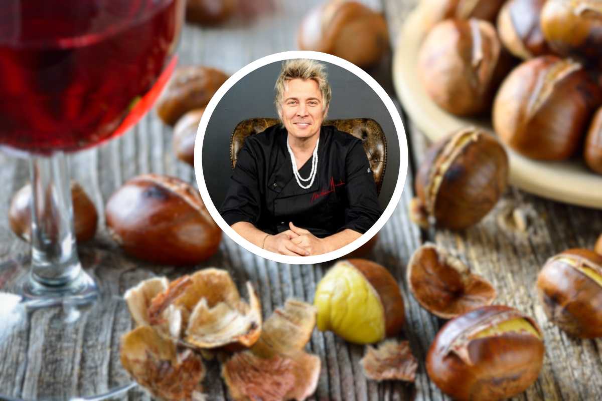 castagne e vino rosso Andrea Mainardi