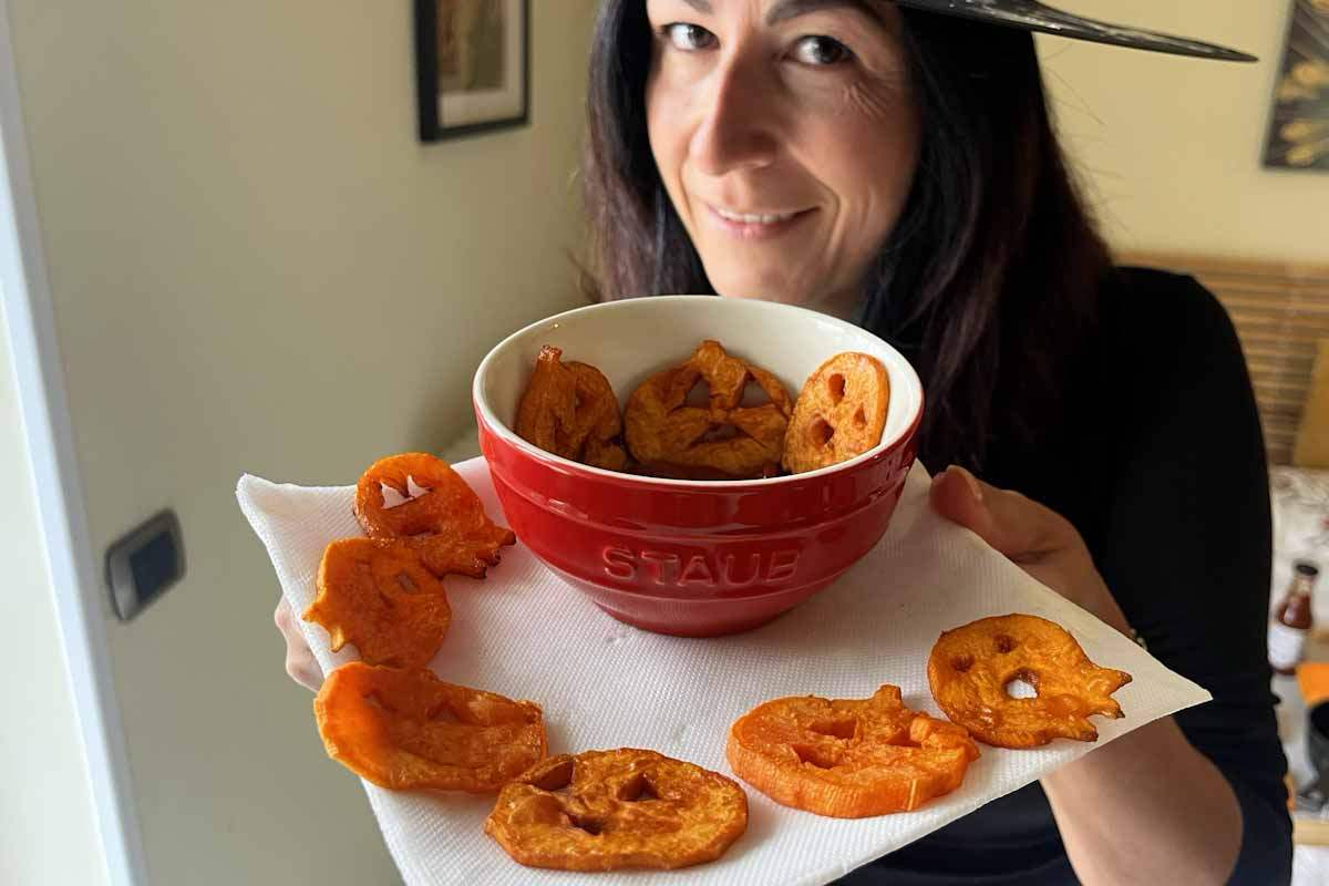 creator con chips di zucca