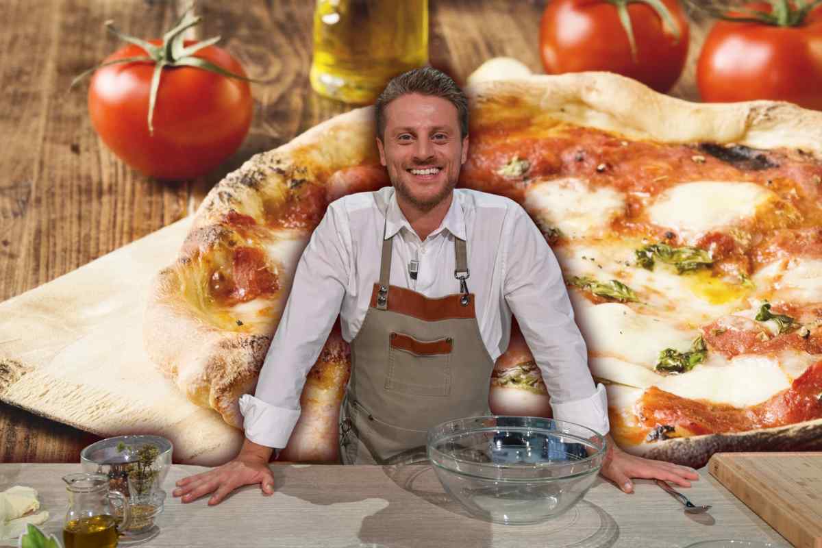pizza Margherita e Fulvio Marino