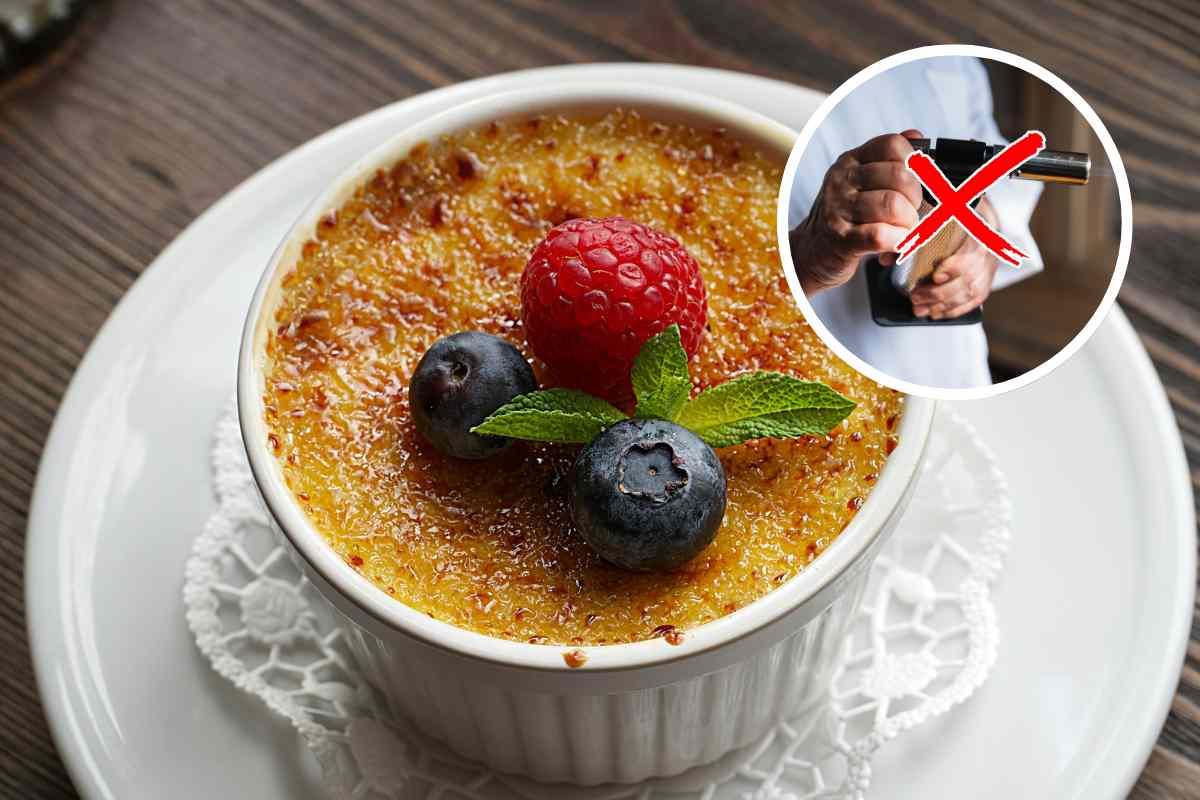 coppetta di crème brûlée