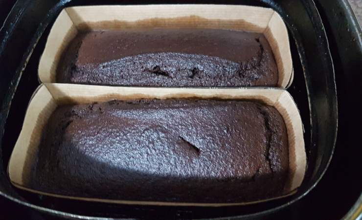 plumcake cioccolato in friggitrice ad aria