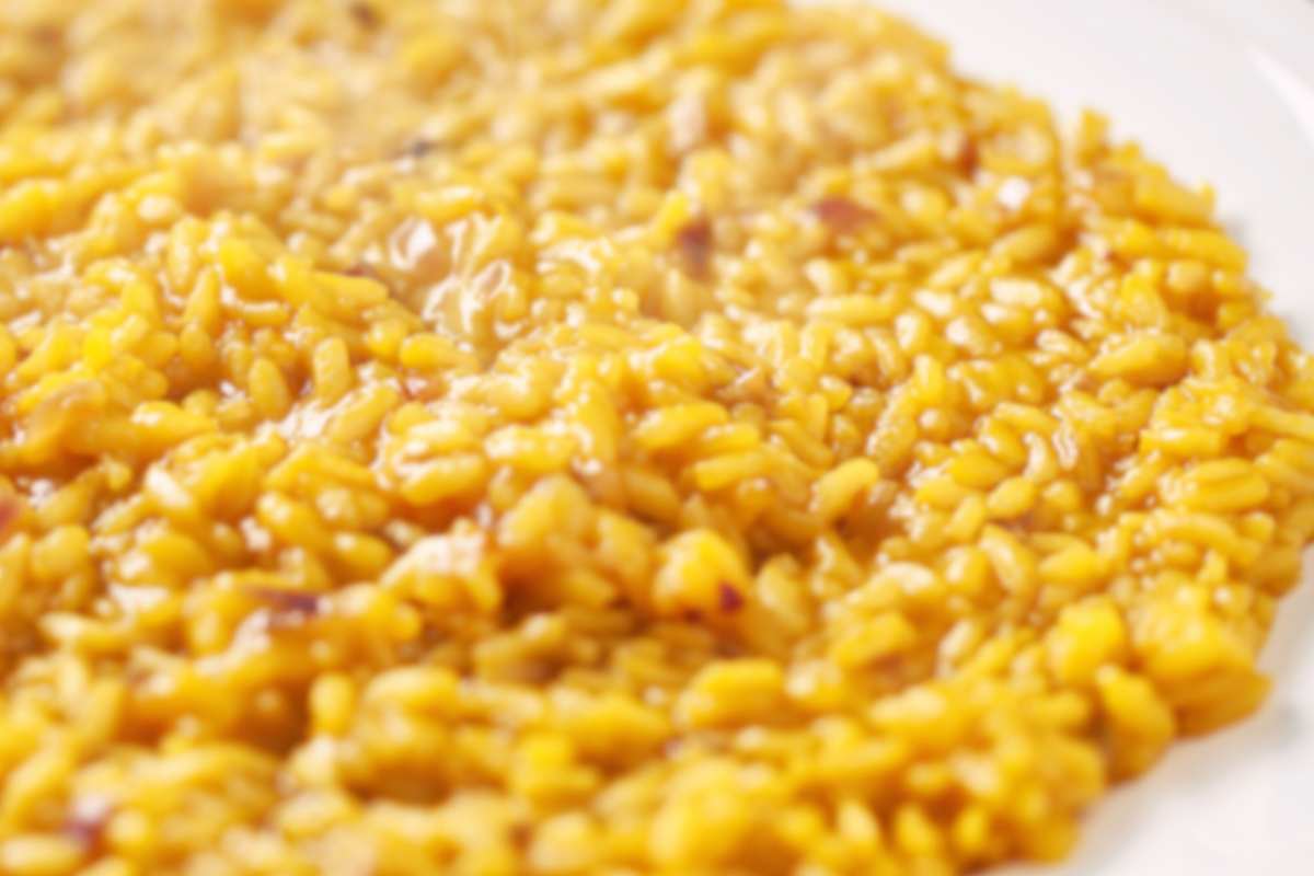 orzotto allo zafferano
