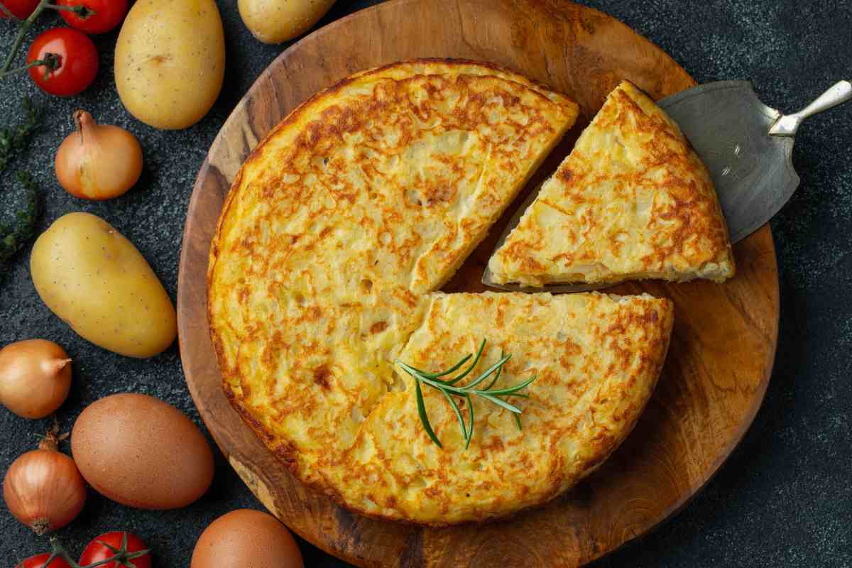 frittata con patate