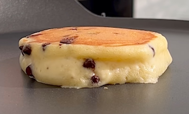 pancake su piastra 