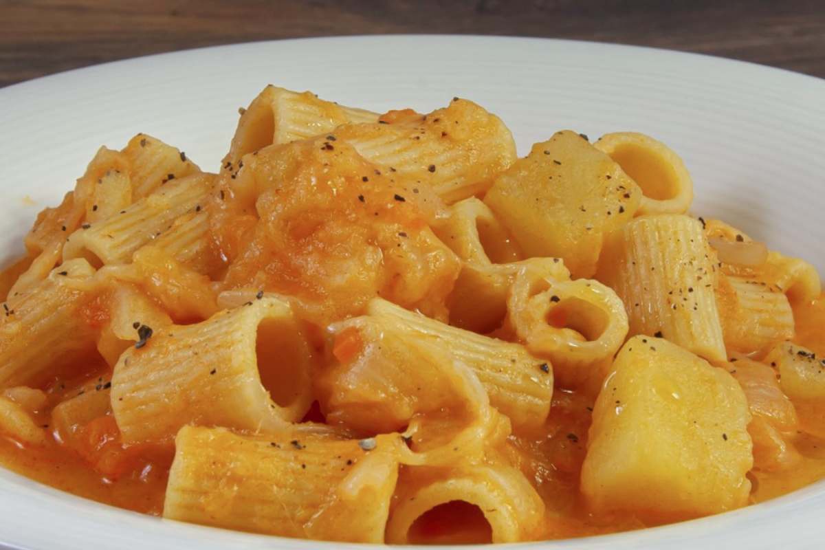 pasta patate e cipolle