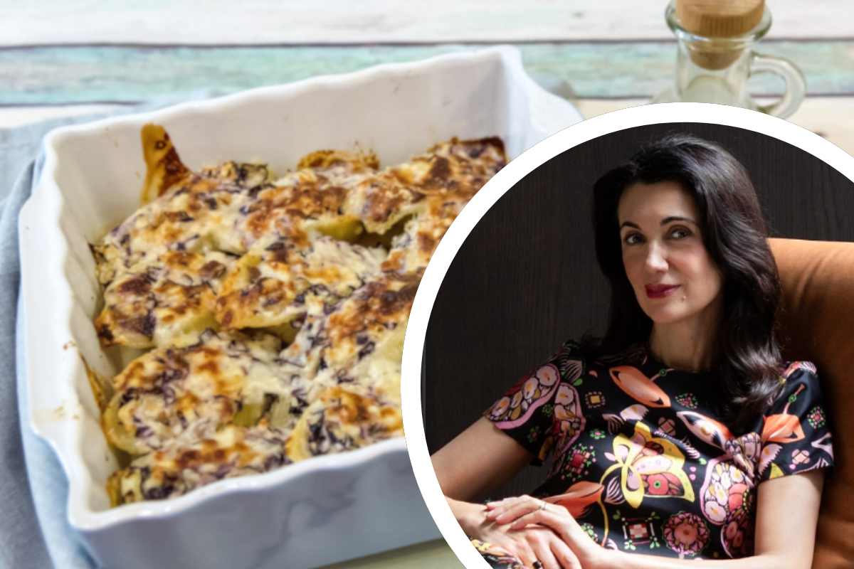pasta al forno al radicchio e Csaba Dalla Zorza