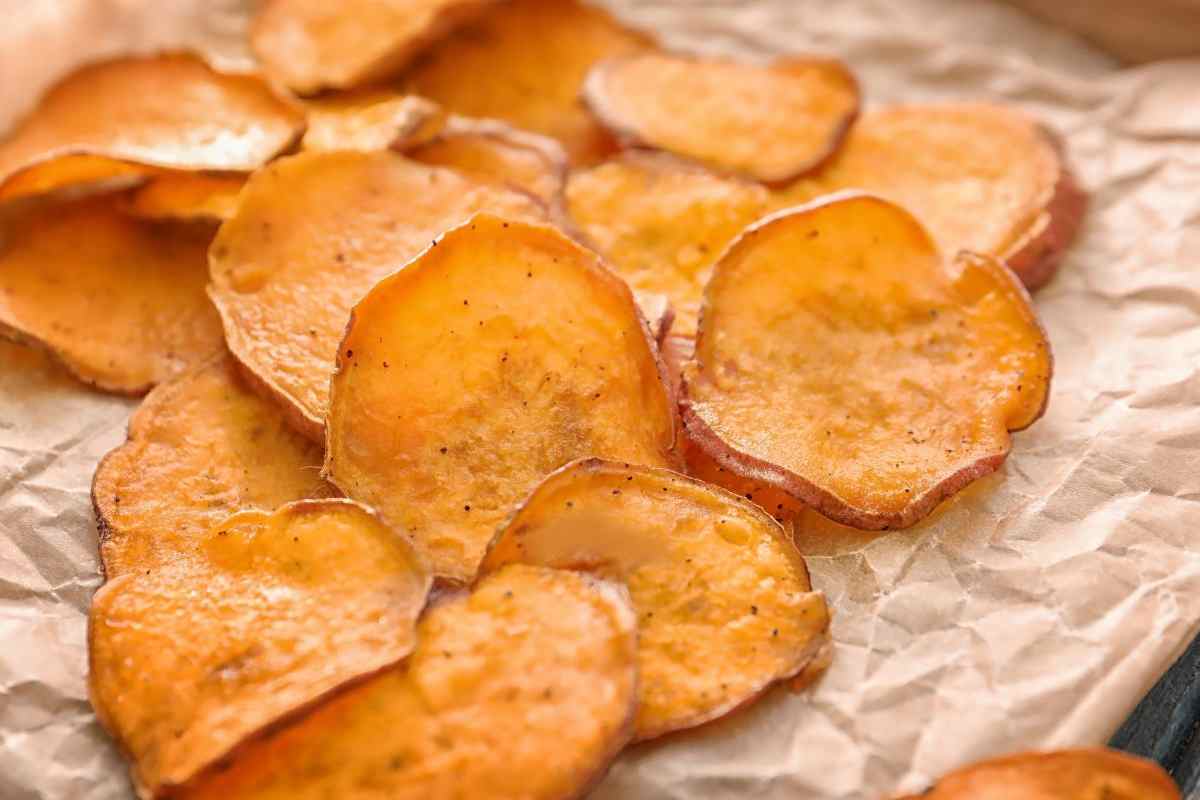 fettine di patate americane croccanti