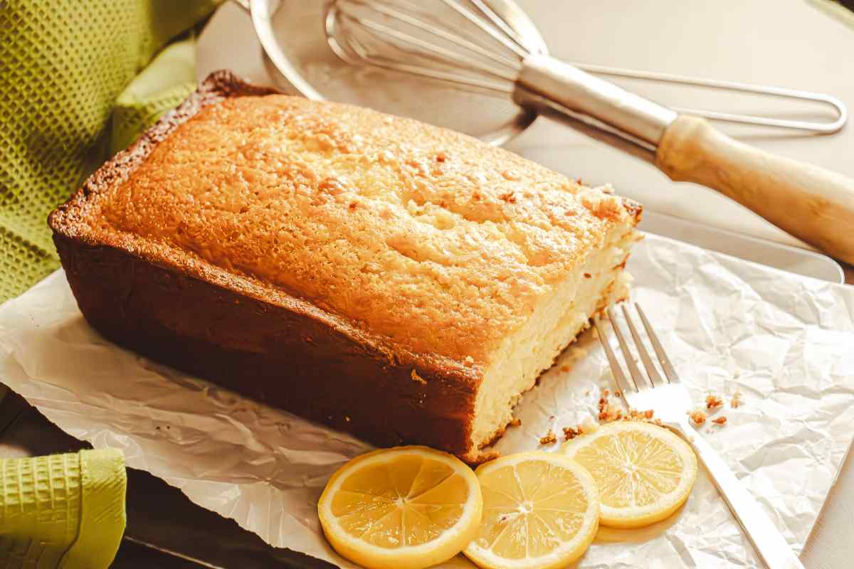 plumcake al limone