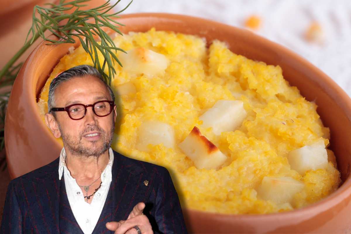 polenta con formaggio e Bruno Barbieri