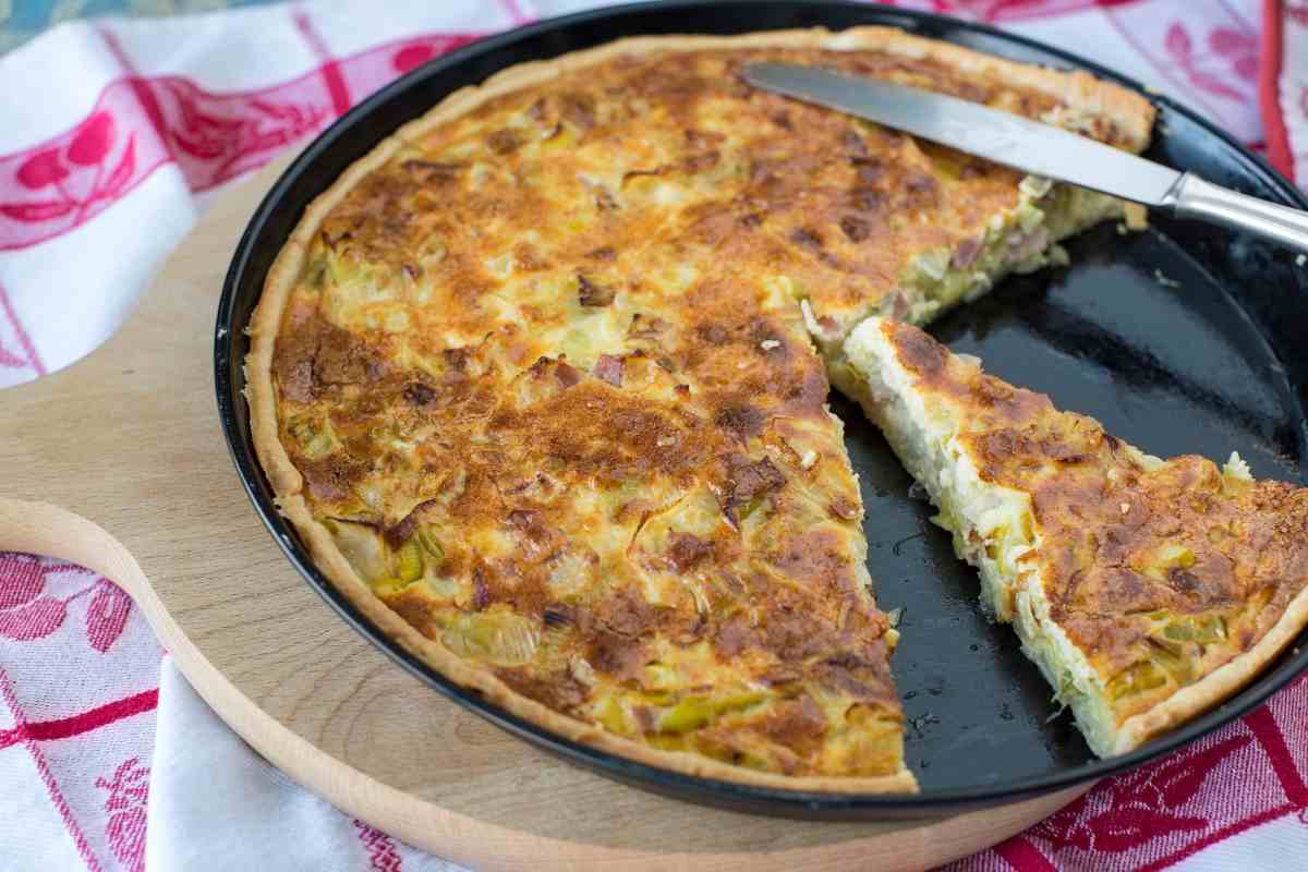 torta salata ai porri