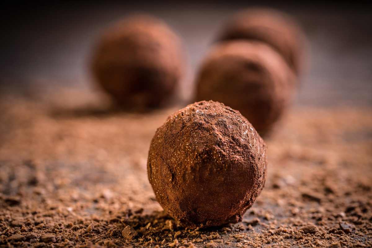 tartufini castagne e cacao