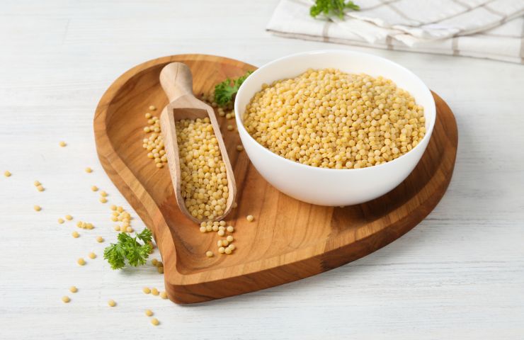 Del cous cous in ciotola