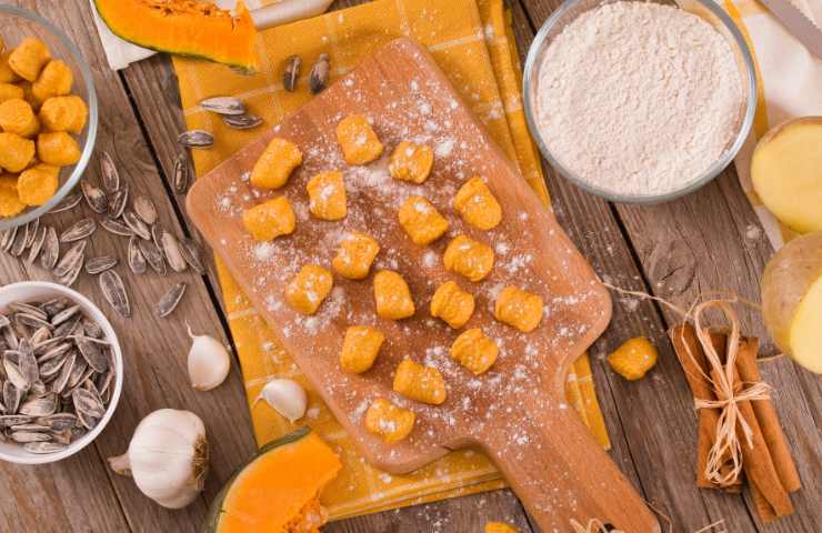 Gnocchi appena preparati