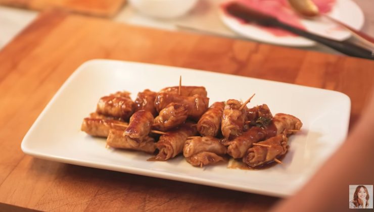 involtini di carne con aceto balsamico