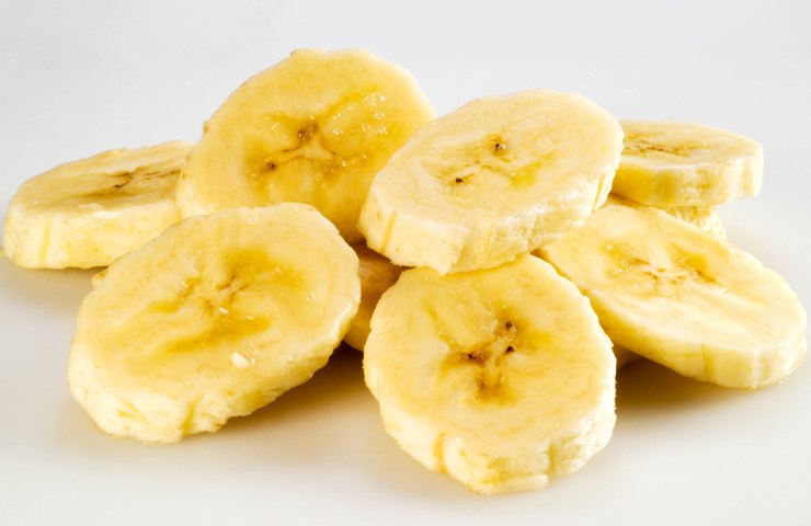 Delle fette di banana