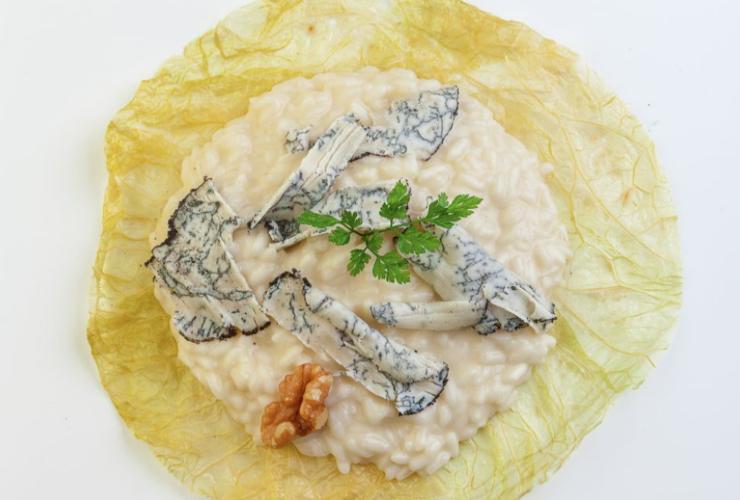 risotto gorgonzola verza e noci