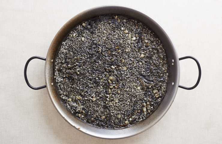 riso al nero di seppia