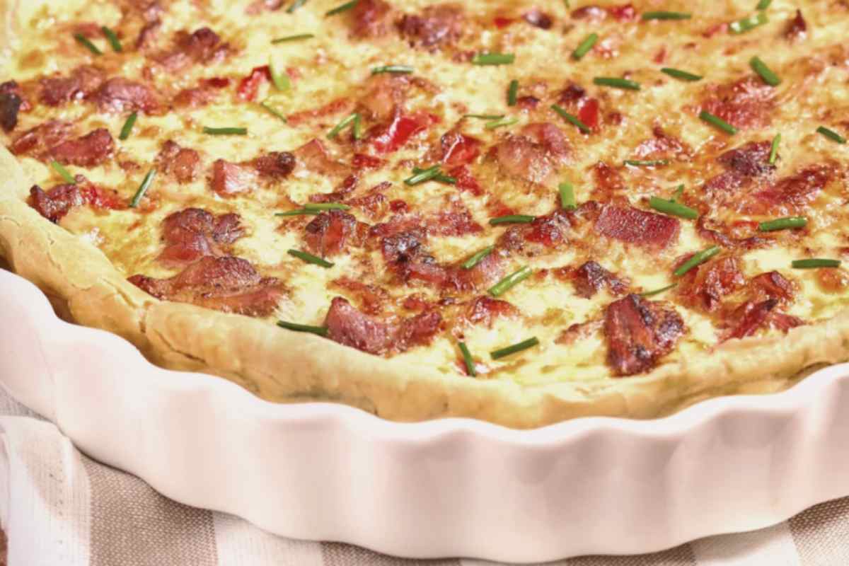 torta salata in teglia da forno