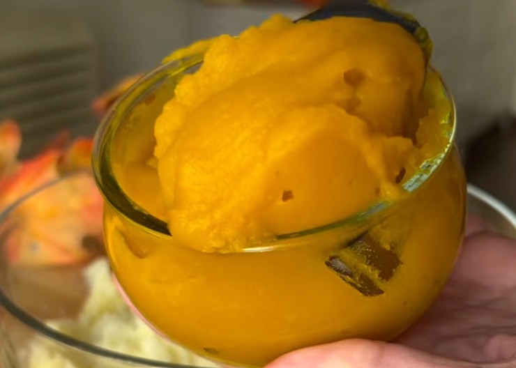 ciotola con zucca