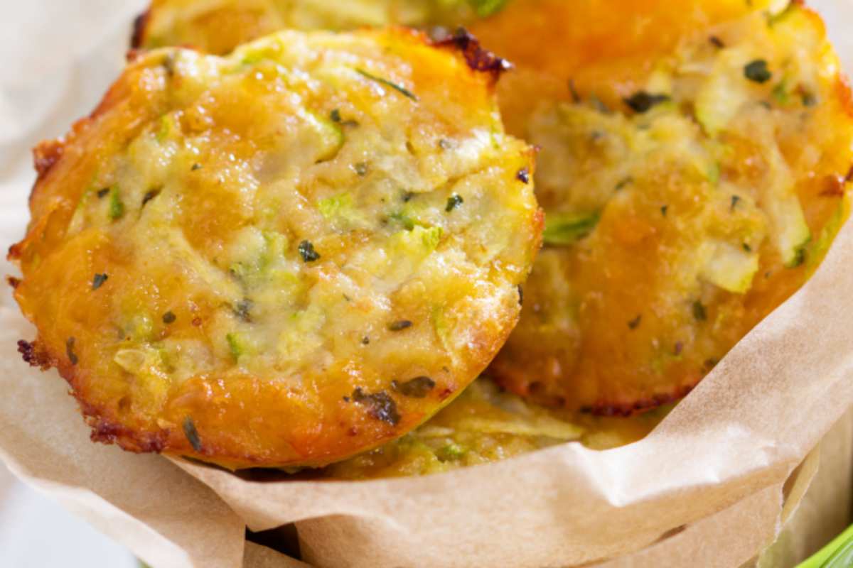tortini di zucchine dorati