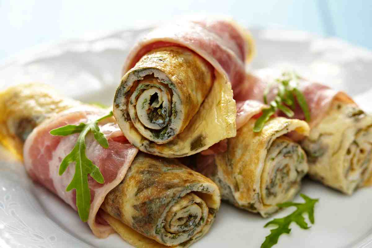 involtini di frittata -