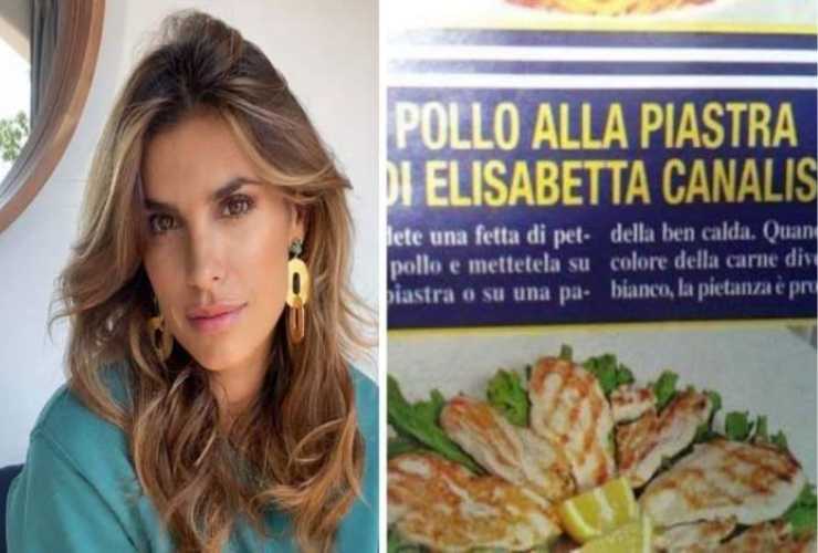 Elisabetta Canalis pollo alla piastra - ButtalaPasta.it