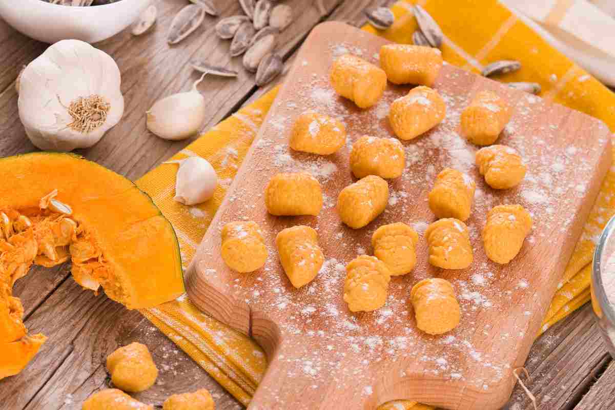 Gnocchi di zucca fatti in casa