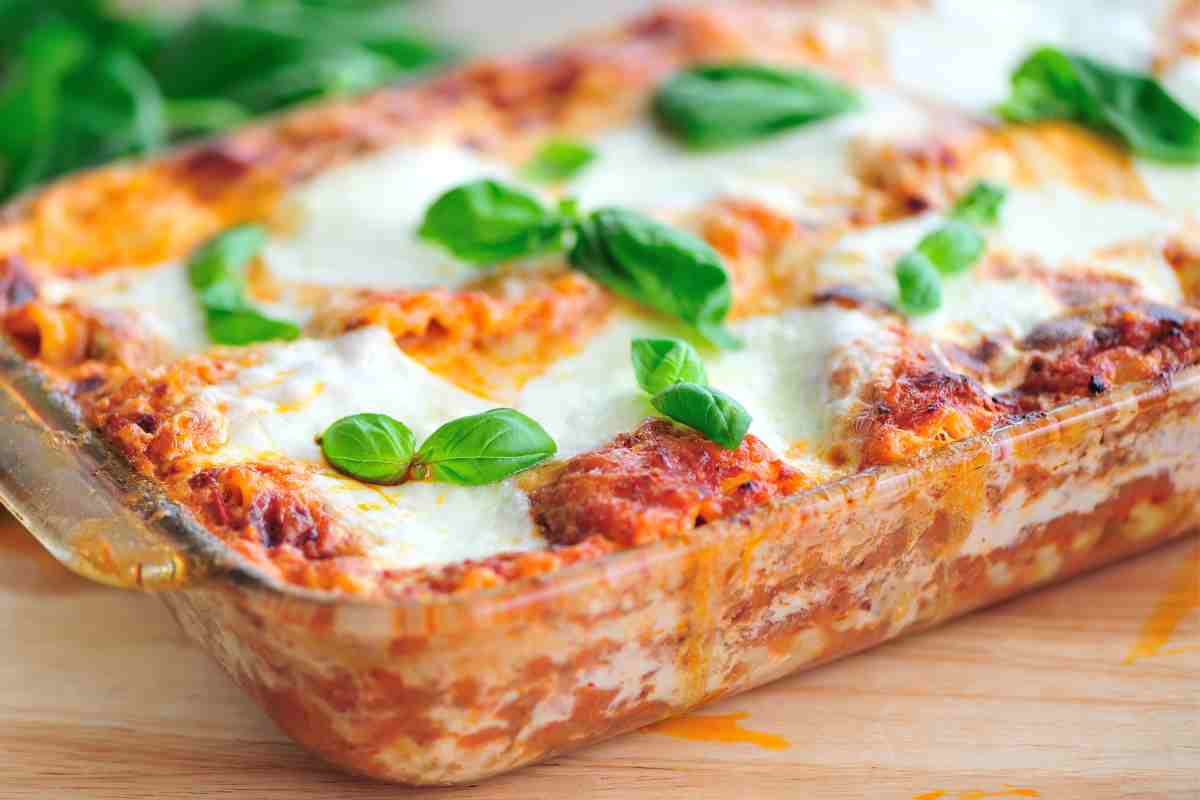 Lasagna di crêpes a Natale