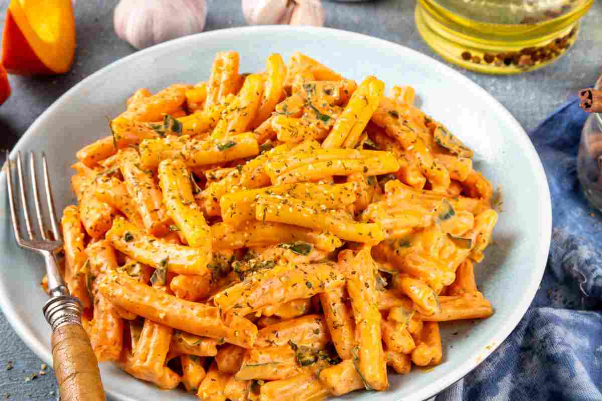 Pasta cremosa alla zucca