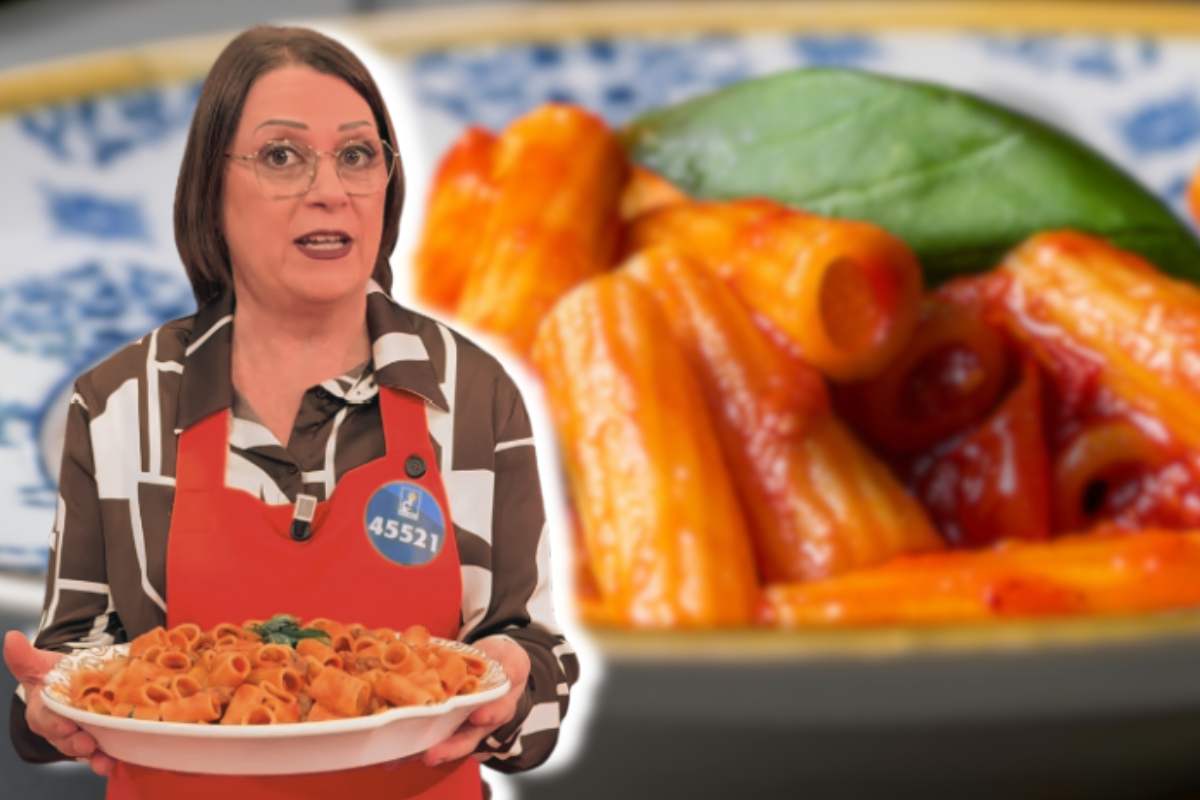 pasta al pomodoro e Sonia Peronaci