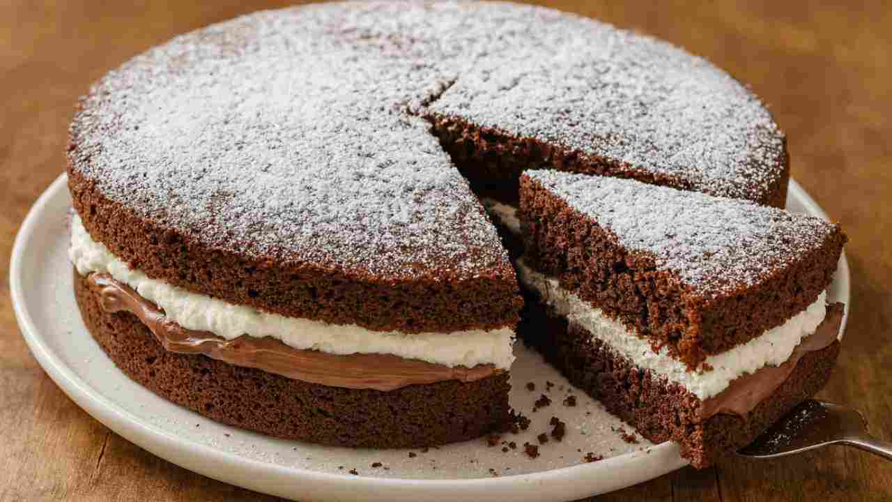 Torta panna e nutella - ButtalaPasta.it