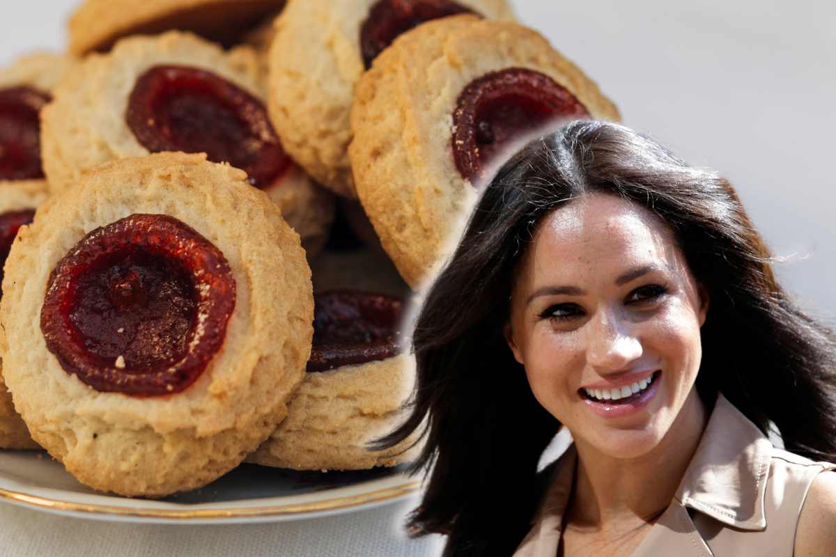 biscotti al lampone e Meghan Markle
