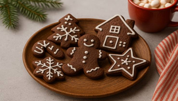 biscotti natalizi per la famiglia