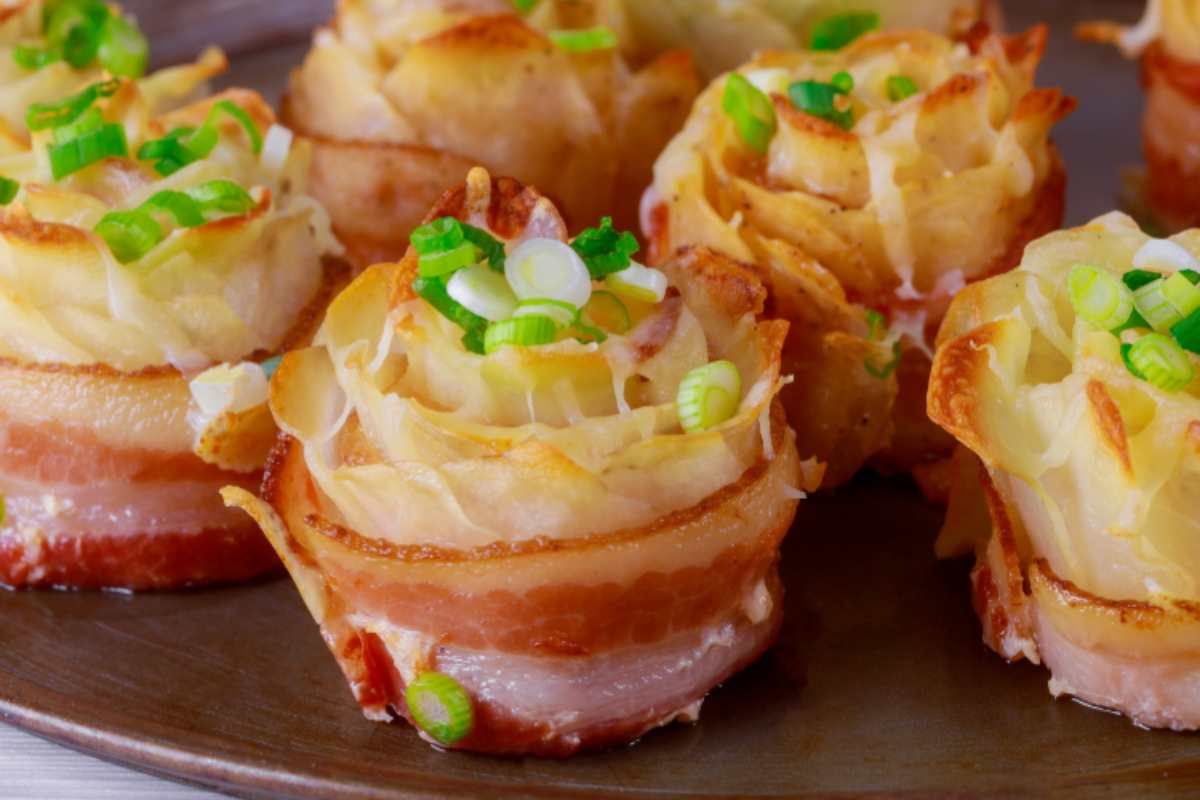 involtini di patate e pancetta