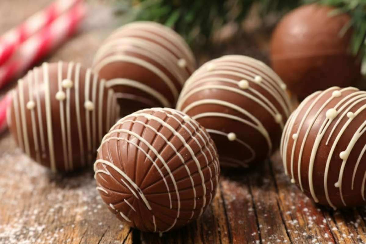 palline di cioccolato fatte in casa