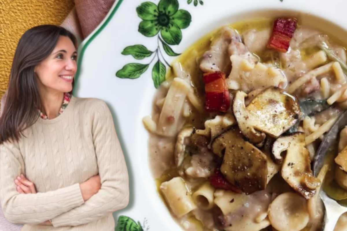 pasta fagioli e funghi Csaba Dalla Zorza