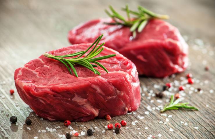 Due filetti di manzo con aromi