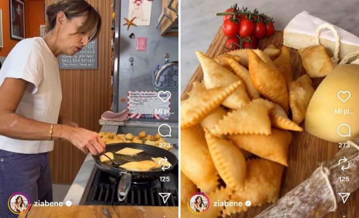 Benedetta Parodi prepara gnocco fritto 
