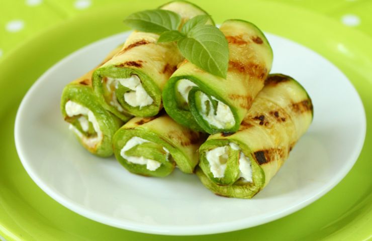 involtini di zucchine ripieni