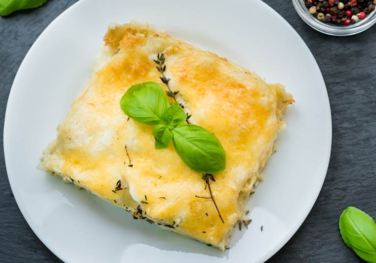 lasagna vegetariana alla besciamella